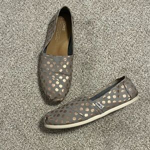 Toms - Grey and Gold